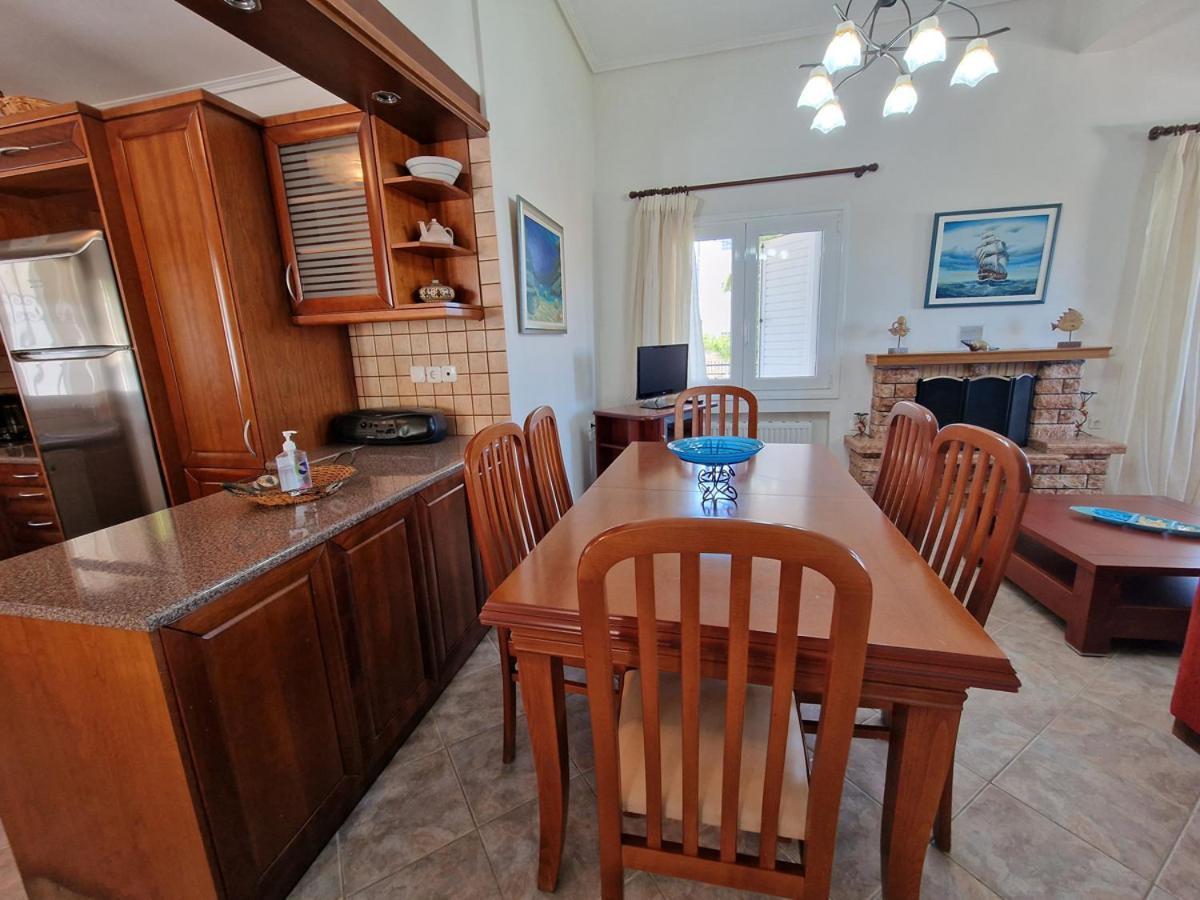 Villa Liana : Luxury Villa With Fantastic Sea View, Near Airport Porto Rafti Exterior photo