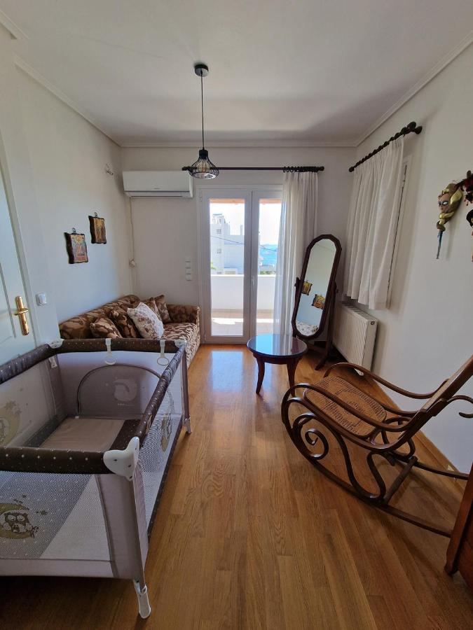 Villa Liana : Luxury Villa With Fantastic Sea View, Near Airport Porto Rafti Exterior photo