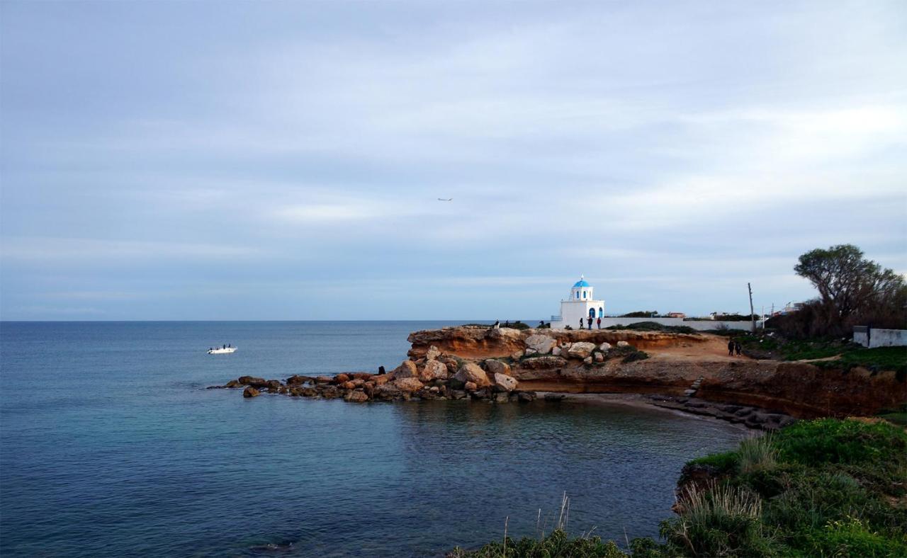 Villa Liana : Luxury Villa With Fantastic Sea View, Near Airport Porto Rafti Exterior photo